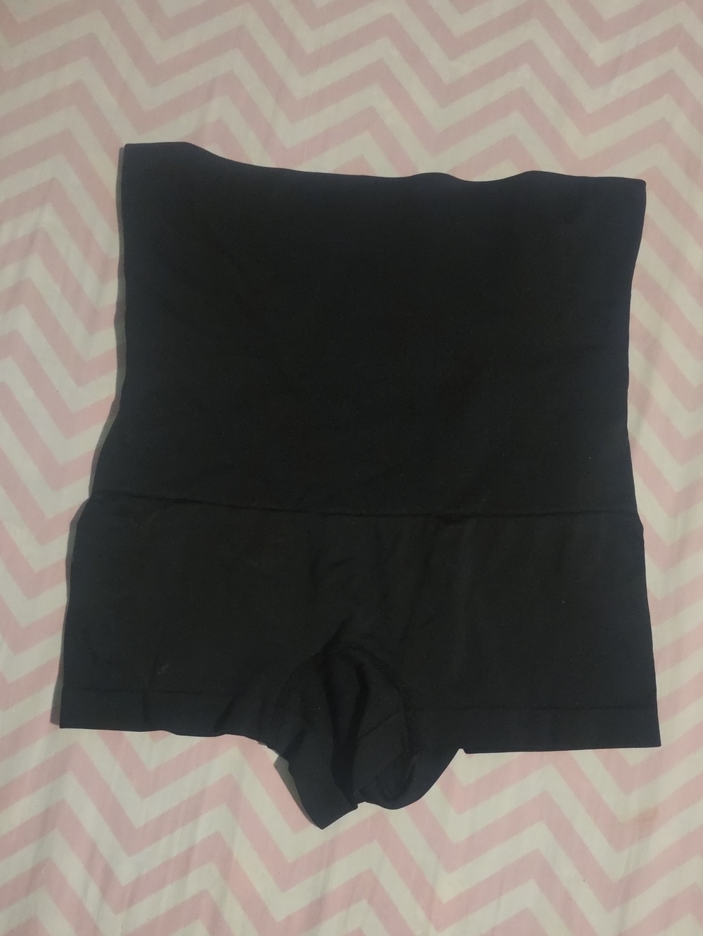 Shapewear Seamless High-Waist Black Shaping Shorts